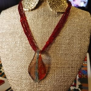 New Glass beaded Necklaces